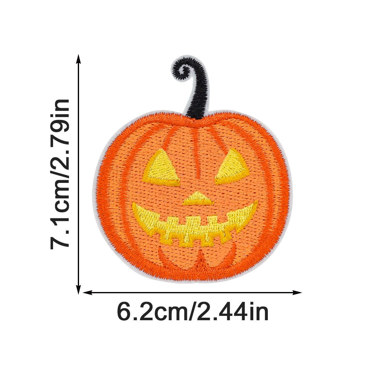 Wholesale  2pcs/pack Embroidered Fabric Hot Melt Adhesive Patches
